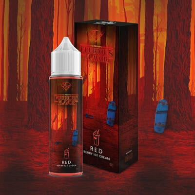 Red Berry Ice Cream 50 ml - Fuurious Flavor