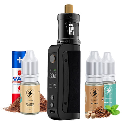 Pack Coolfire Z80 + 3 E Liquides + 1 Accu - Innokin