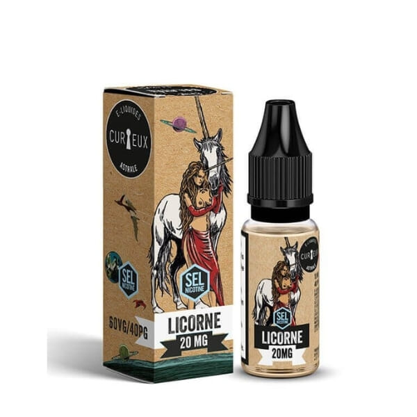 Licorne Astrale Sel de Nicotine 10 ml - Curieux