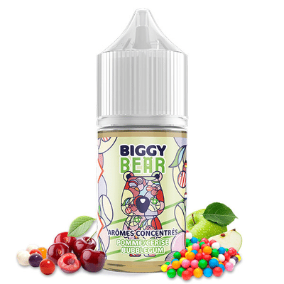 Concentré Pomme Cerise Bubble Gum 30ml Biggy Bear