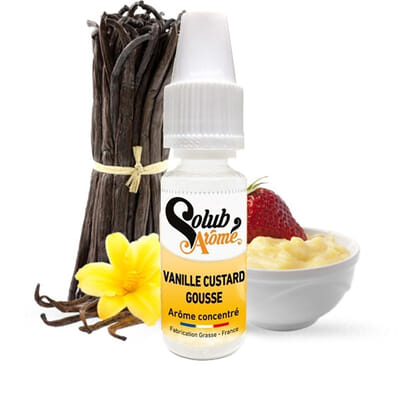 Arôme Vanille Custard Gousses Solubarome