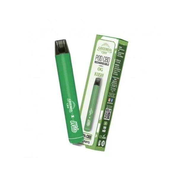 Puff CBD rechargeable OG Kush - Wilo Greeneo