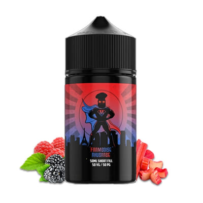 Framboise Rhubarbe 50ml - Super Mukk