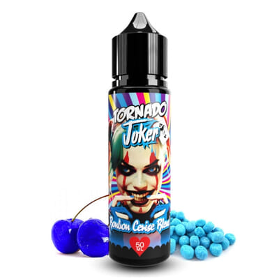 Bonbon Cerise Bleue Tornado Joker 50ml - Aromazon