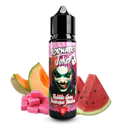 Bubble Gum Pastèque Melon Tornado Joker 50ml - Aromazon