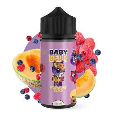 Melon Berry Lychee 100ml Baby Bear