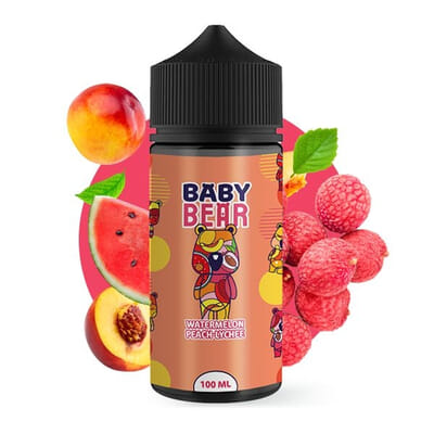 Watermelon Peach Lychee 100ml Baby Bear