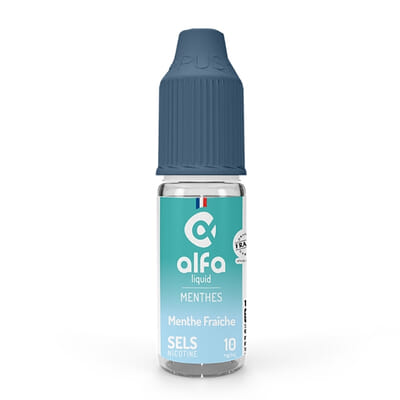 Alfaliquid Menthe Fraîche sels de nicotine