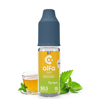Alfaliquid Thé Vert sels de nicotine