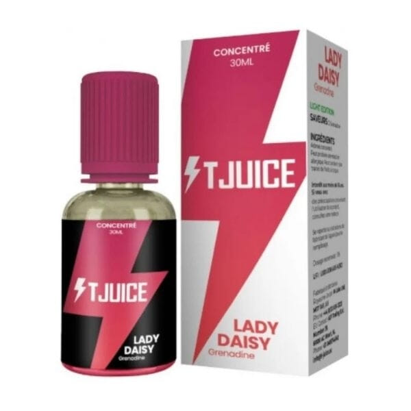 Concentr&eacute; Lady daisy grenadine 30 ml - TJuice