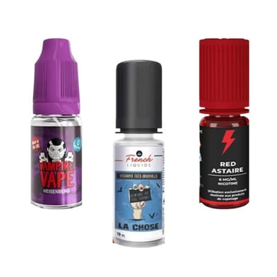 Pack E-liquide spcial Dcouverte & Dbutants | CigarettElec Pack E-liquide spcial Dcouverte & Dbutants | CigarettElec