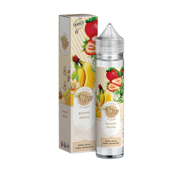 Banane Fraise 50ml - Le Petit Verger