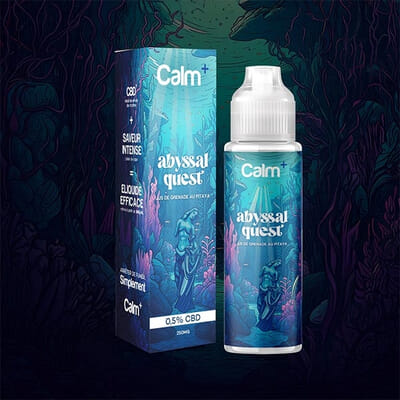 E-liquide Abyssal Quest CBD 50 ml Calm +
