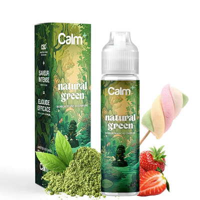 E-liquide Natural Green CBD 50 ml Calm +