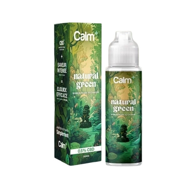 E-liquide Natural Green CBD 50 ml Calm +