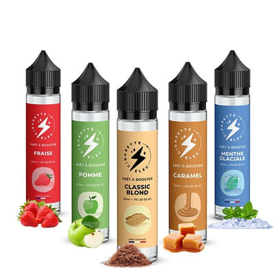 Pack Découverte 50 ml - CigaretteElec