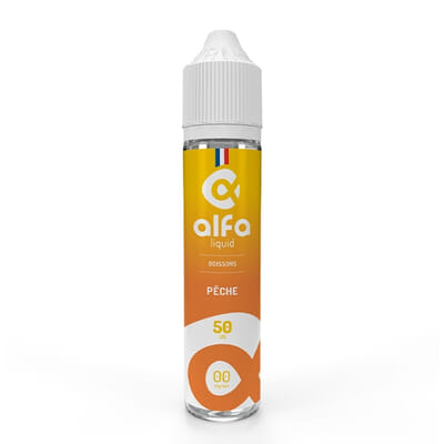 Alfaliquid Pêche 50 ml - Shake and vape