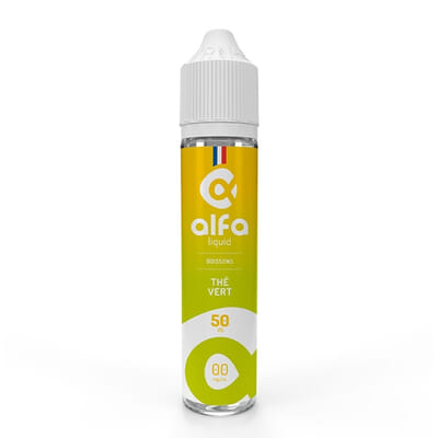 Alfaliquid Thé Vert 50 ml - Shake and vape