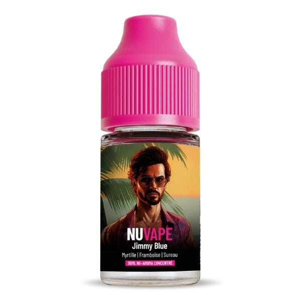 Concentr&eacute; Jimmy Blue 30 ml Nu Aroma - Nu Vape