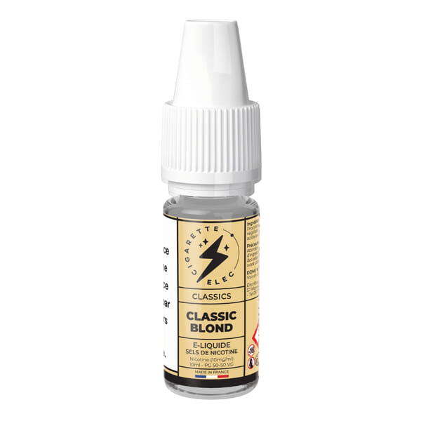 E-liquide Classic Blond aux sels de nicotine - CigaretteElec E-liquide Classic Blond aux sels de nicotine - CigaretteElec