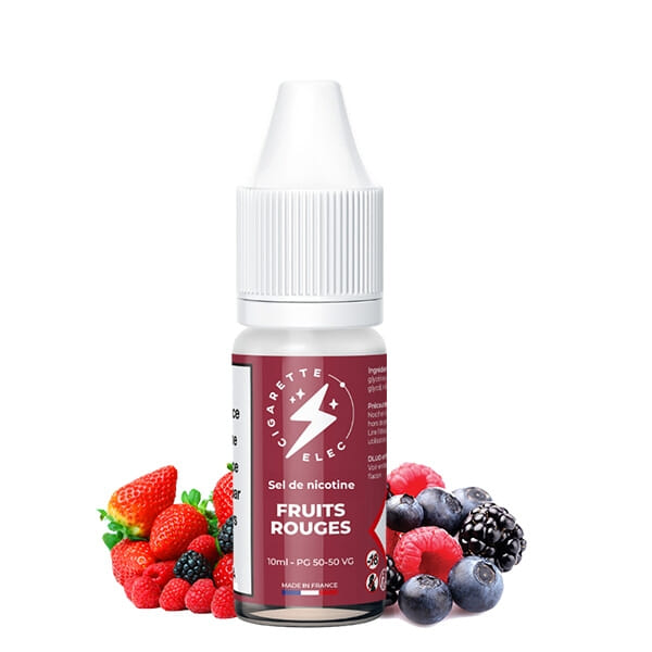 Fruits Rouges Sels de nicotine - CigaretteElec