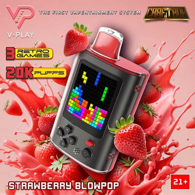 Puff Strawberry Blowpop V-Play - CraftBox