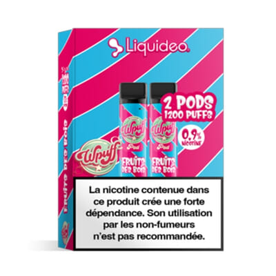 Cartouches Fruits des bois Wpuff 1800 - Liquideo