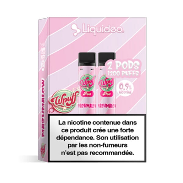 Cartouches Mashmallow Wpuff 1800 - Liquideo