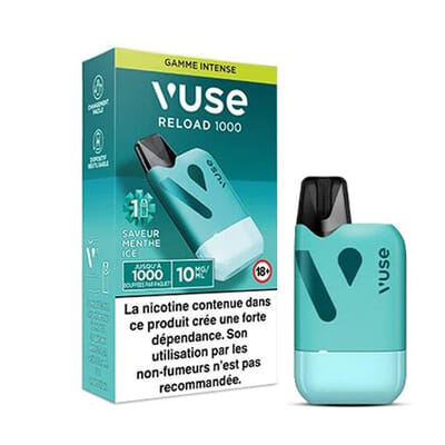 Puff Vuse Reload 1000 Box Menthe Ice