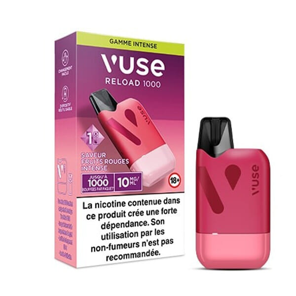 Puff Vuse Reload 1000 Box Fruits Rouges intense