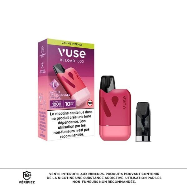 Puff Vuse Reload 1000 Box Fruits Rouges intense