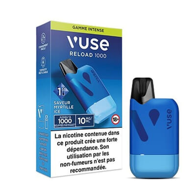 Puff Vuse Reload 1000 Box Myrtille Ice