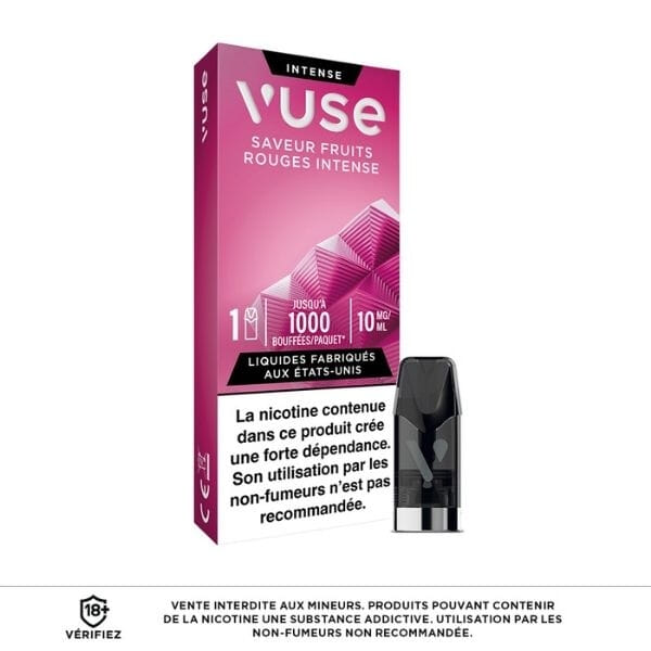 Recharge Vuse 1000 Fruits Rouges Intense