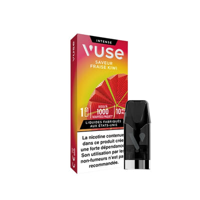 Recharge Vuse 1000 Fraise Kiwi