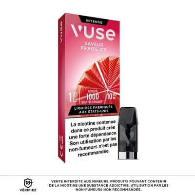 Cartouche Vuse 1000 Framboise - Cigaretteelec Cartouche Vuse 1000 Framboise - Cigaretteelec