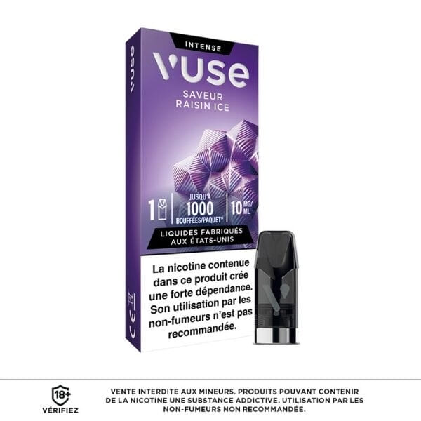 Recharge Vuse 1000 Raisin Ice