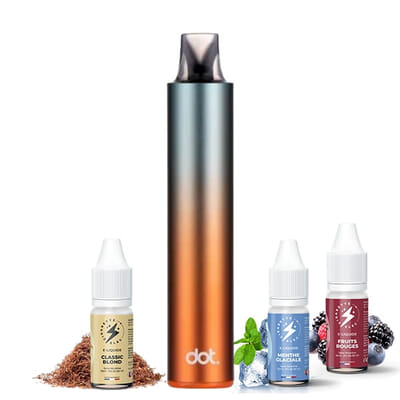Pack Dot Switch R + 3 e liquides - Dotmod