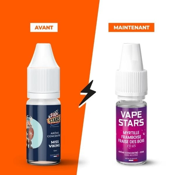 Concentr&eacute; Myrtille Framboise Fraise des Bois Frais - Vape Stars image 3