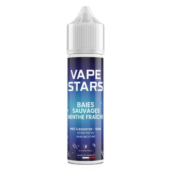 E-liquide Baies Sauvages Menthe Fraiche 50 ml - Vape Stars