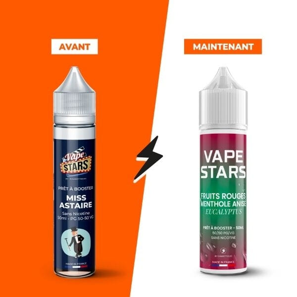 E-liquide Fruits Rouges Menthol Anis&eacute; Eucalyptus 50 ml - Vape Stars image 2
