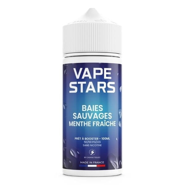 E-liquide Baies Sauvages Menthe Fraiche 100 ml - Vape Stars