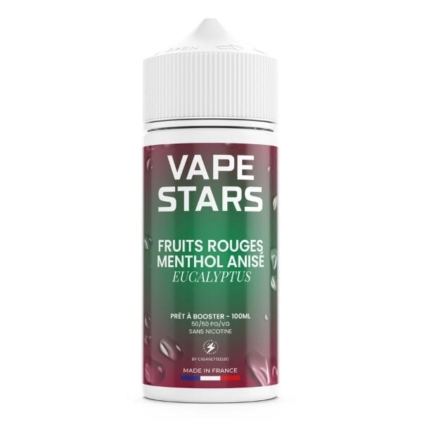 E-liquide Fruits Rouges Menthol Anis&eacute; Eucalyptus 100 ml - Vape Stars