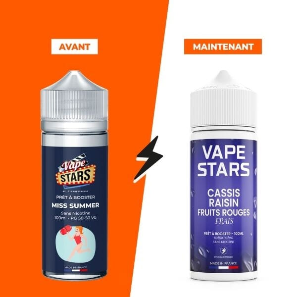 E-liquide Cassis Raisin Fruits Rouges Frais 100 ml - Vape Stars image 2