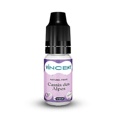 E-liquide Cassis des Alpes 10ml - Vincent VDLV