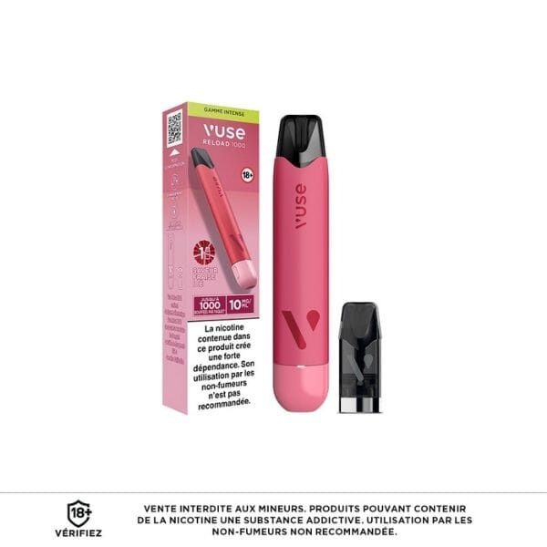 Puff Vuse Reload 1000 Bar Fraise Ice