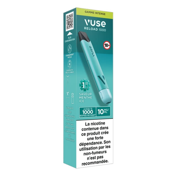 Puff Vuse Reload 1000 Bar Menthe Ice image 2