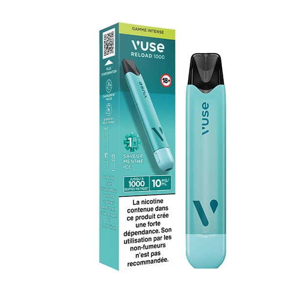 Puff Vuse Reload 1000 Bar Menthe Ice