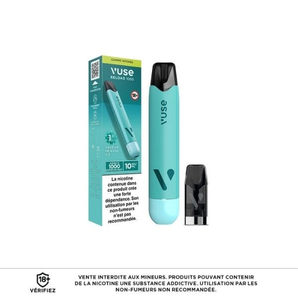 Puff Vuse Reload 1000 Bar Menthe Ice