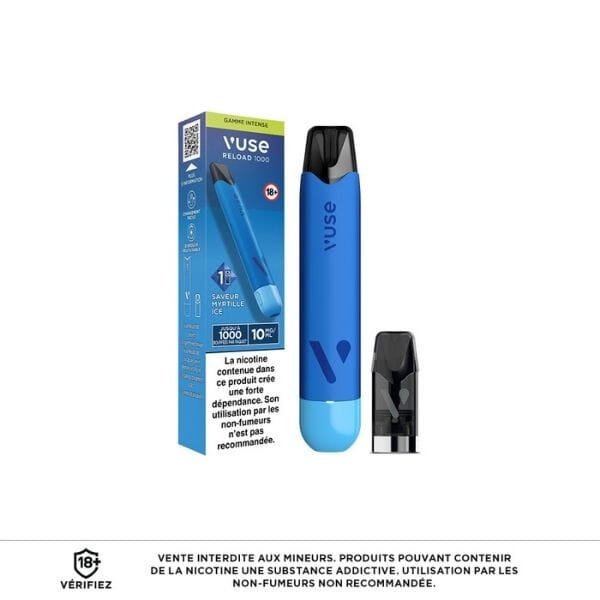 Puff Vuse Reload 1000 Bar Myrtille Ice