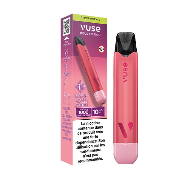 Puff Vuse Reload 1000 Bar Fruits Rouges intense